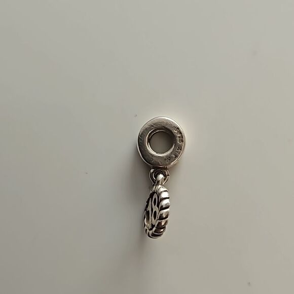 Pandora Authentic 18th Celebration Dangle Charm 925 ALE Sterling Silver - Picture 7 of 16